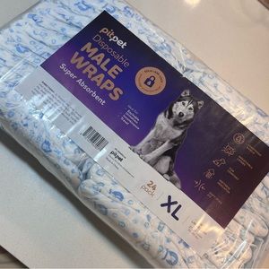 Disposable Male Dog Diapers/Wraps Size XL NEW